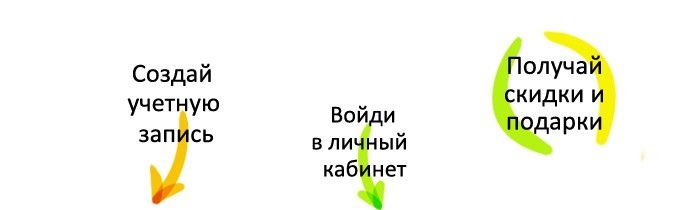 Создай учетную запись и получи скидку!